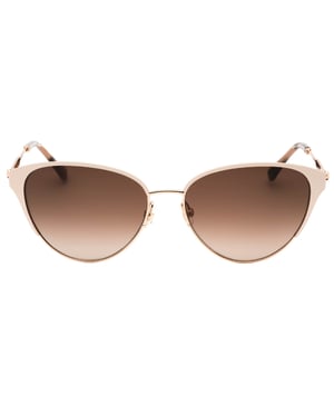 Kate Spade Ianna/G/S bruine SF lens rood gouden zonnebril