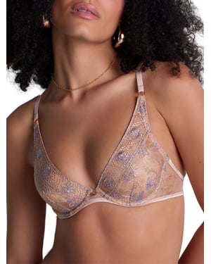 Sound of Heart Triangle Plunge Bra