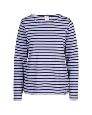 Trespass Dames/Dames Karen Yarn Dyed Stripe Overhemd (Koel Blauw)