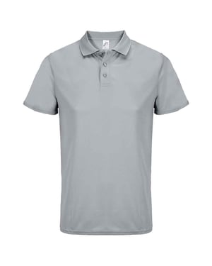 SOLS Unisex Volwassen Pitcher Gerecycled Polyester Polo Shirt (Puur Grijs)