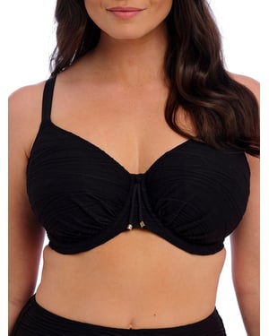Beach Waves Gathered Full Cup Bikini Top