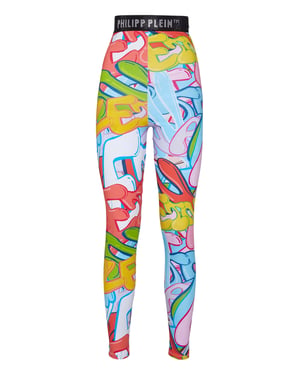 Legging Bombing Graffiti