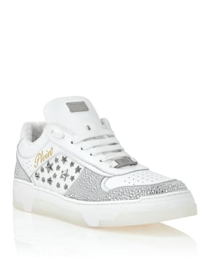 Low-Top Sneakers Mix Studs Star