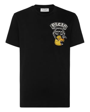 T-Shirt Round Neck Ss Gothic Duck