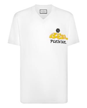 T-Shirt Ronde Hals Bombing Graffiti