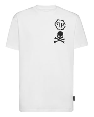 T-Shirt V-Hals Skull