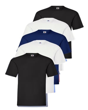 Fruit of The Loom Kids Tshirts 5 Pack