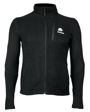 Dames Fusion Fleece Jacket Wandeljack Zwart