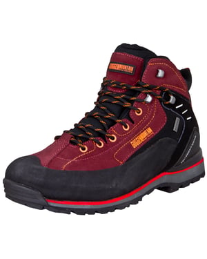 Trekking- en Wandelschoenen voor Heren en Dames, Suède Rood