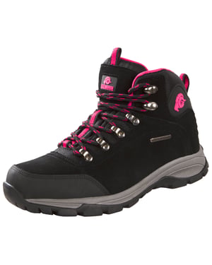 Dames Trekkingschoenen Suède Roze
