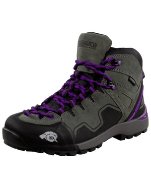 Trekking- en Wandelschoenen voor Dames, Suède, Grijs
