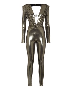 Lamé Jersey Jumpsuit