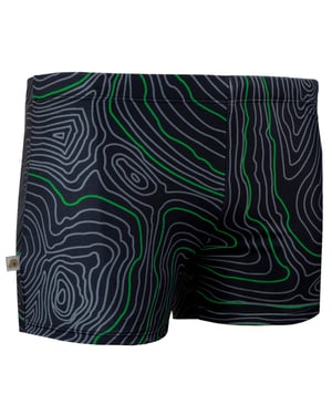 Zwemshorts voor Heren, Strakke Gestreepte Boxershorts