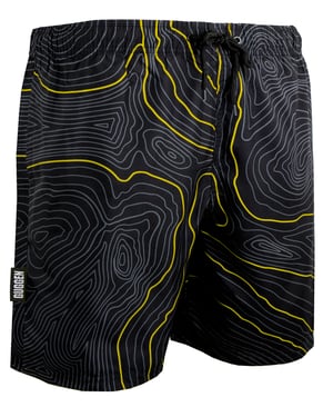 Zwembroek voor Heren, Strepen, Casual Boardshorts, Lijnenpatroon