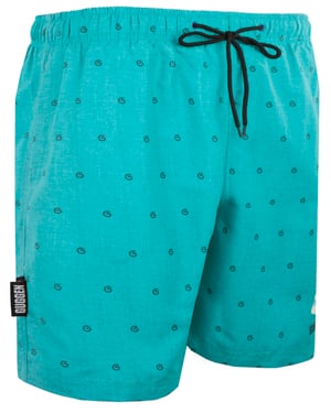 Zwemshort voor Heren in GUGGEN-logostijl
