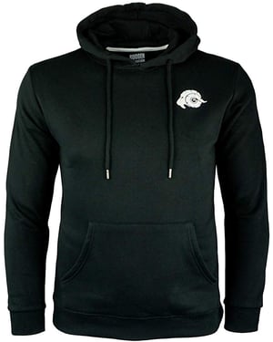 Heren Wandelhoodie Fleece Hoodie Outdoor Zwart