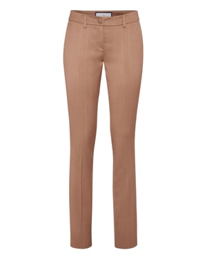 Kritrandiga chinos med passform