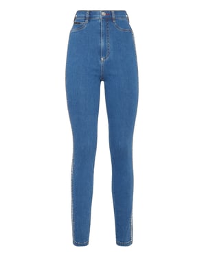 Superhög midja jeggings