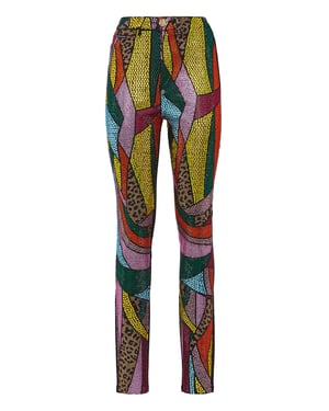 Superhög midja jeggings