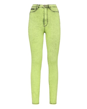 Superhög midja jeggings