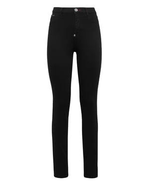 Jeggings med hög midja