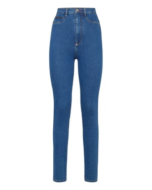 Superhög midja Jeggings Iconic Plein