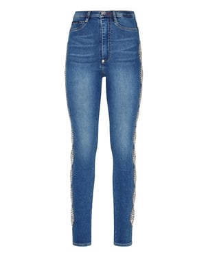 Superhög midja jeggings
