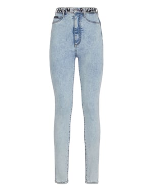 Superhög midja jeggings
