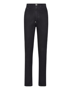 Superhög midja jeggings