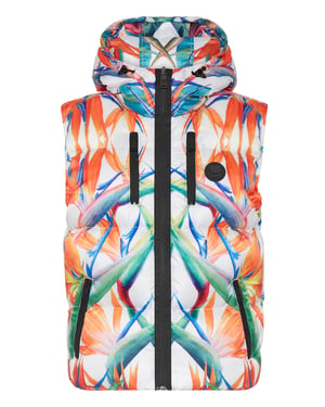 Lang Vest Flowers