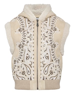 Läderväst Paisley