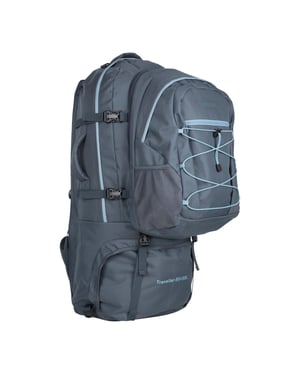 Mountain Warehouse Traveller 100L rugzak (Donkerblauw)