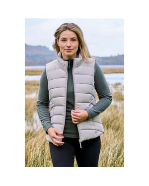 Mountain Warehouse Dames/Dames Opal Gewatteerd Gilet (Licht Beige)