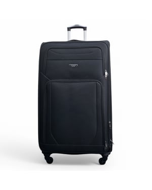 Soft Shell Lightweight Nylon Extra Large 4 Wheels Travel Suitcase