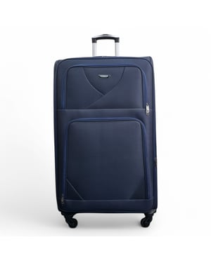 Soft Shell Lightweight Nylon Extra Large 4 Wheels Travel Suitcase