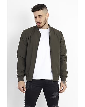Khaki Bomber Jacket