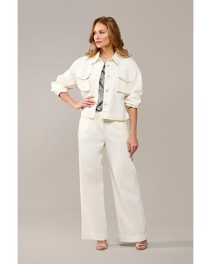 Berry Blouse Off White