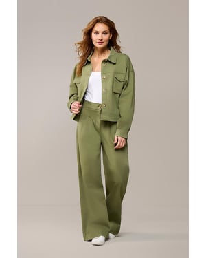 Berry Blouse Olijfgroen
