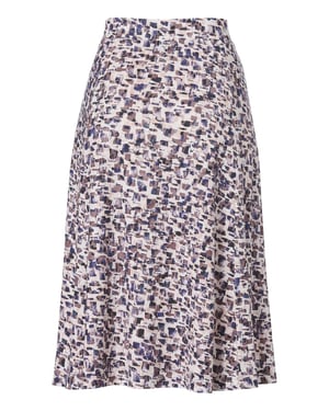 Ayla Print Rok Pink/kobalt