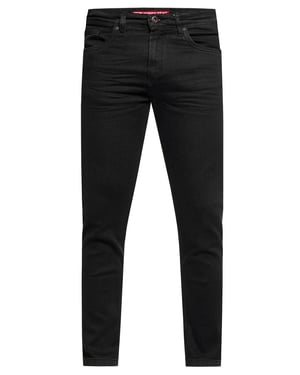 Jeansbroek "MELVIN" slim fit katoen stretch