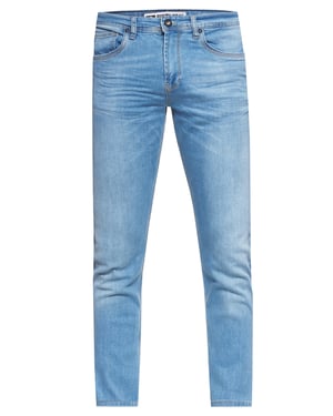 Jeansbroek "MELVIN" slim fit katoen stretch