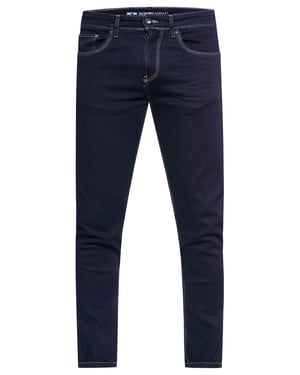 Jeansbroek "MELVIN" slim fit katoen stretch