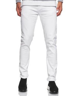 Jeansbroek "MELVIN" slim fit katoen stretch