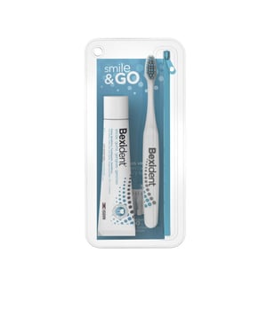 Bexident Gums Dagligt Användnings Resefodral 3 St 3 pz