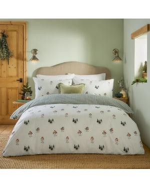 Wylder Nature Robin's Return Brushed Cotton Duvet Set