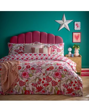 furn. Glasshearts Printed Duvet Sets