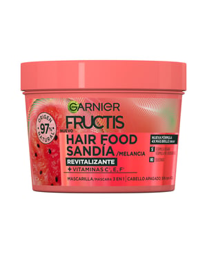 Fructis Hair Food Vattenmelon Revitaliserande Mask 350 ml