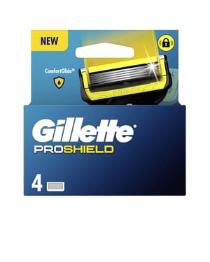 Gillette Fusion Proshield Laddare Med 4 Påfyllningar 4 recambios