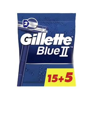Blå II Engångshyvelblad