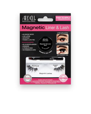 Magnetisk Eyeliner & Lash Accent Pestañas #002 + Gel Eyeliner